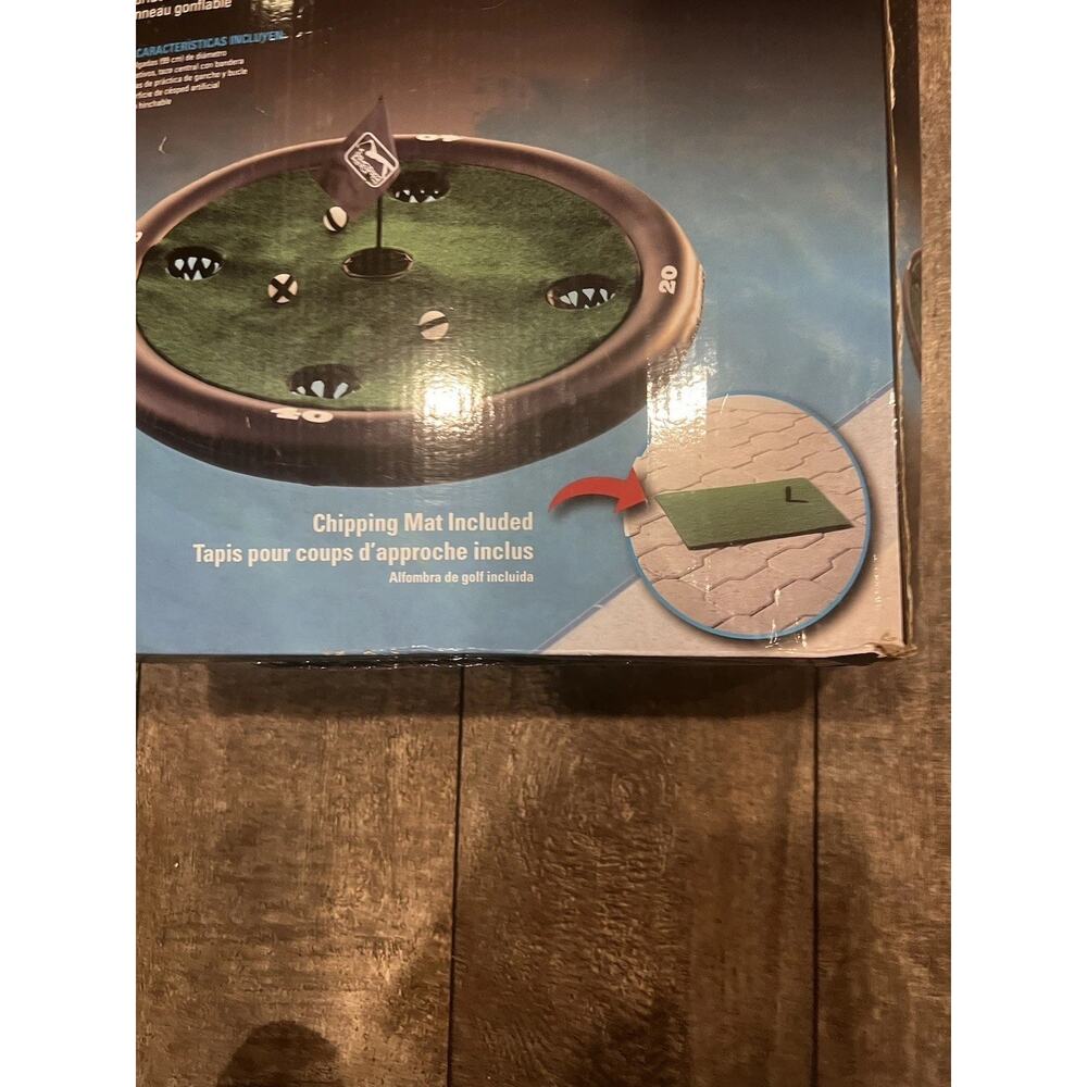 Floating Golf Green PGA TOUR Backyard Floating Pool Game Balls Are missing - Picture 2 of 16